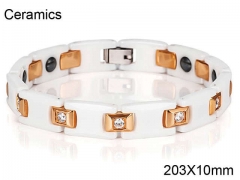 HY Wholesale Steel Stainless Steel 316L Bracelets-HY0087B136