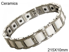 HY Wholesale Steel Stainless Steel 316L Bracelets-HY0087B177