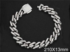 HY Wholesale Bracelets Copper Alloy Jewelry Bracelets-HY0095B058