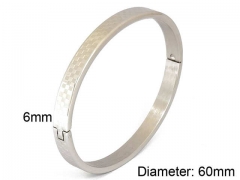 HY Wholesale Bangles Stainless Steel 316L Fashion Bangles-HY0097B043