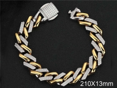 HY Wholesale Bracelets Copper Alloy Jewelry Bracelets-HY0095B057