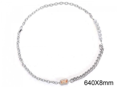HY Wholesale Jewelry Stainless Steel Pearl Chain-HY0095N039