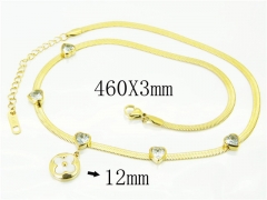 HY Wholesale Necklaces Stainless Steel 316L Jewelry Necklaces-HY32N0607HIT