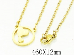 HY Wholesale Necklaces Stainless Steel 316L Jewelry Necklaces-HY12N0507ILA