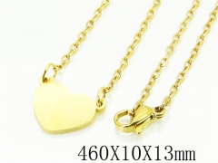 HY Wholesale Necklaces Stainless Steel 316L Jewelry Necklaces-HY12N0502ILT
