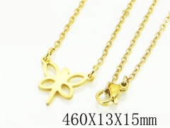 HY Wholesale Necklaces Stainless Steel 316L Jewelry Necklaces-HY12N0514ILV