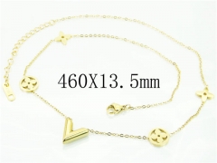 HY Wholesale Necklaces Stainless Steel 316L Jewelry Necklaces-HY32N0620HEE