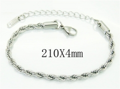 HY Wholesale Bracelets 316L Stainless Steel Jewelry Bracelets-HY40B1275IQ