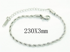 HY Wholesale Bracelets 316L Stainless Steel Jewelry Bracelets-HY40B1274HO