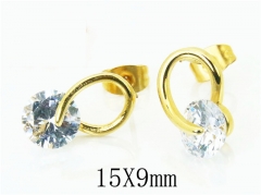 HY Wholesale Earrings 316L Stainless Steel Earrings-HY64E0490NW