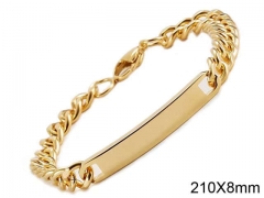 HY Wholesale Bracelets Jewelry 316L Stainless Steel Jewelry Bracelets-HY0121B067