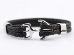 HY Wholesale Leather Bracelets Jewelry Popular Leather Bracelets-HY0129B118