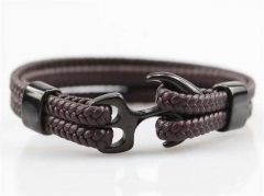 HY Wholesale Leather Bracelets Jewelry Popular Leather Bracelets-HY0129B213