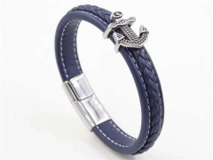 HY Wholesale Leather Bracelets Jewelry Popular Leather Bracelets-HY0129B117