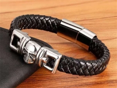 HY Wholesale Leather Bracelets Jewelry Popular Leather Bracelets-HY0130B111