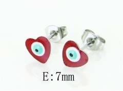 HY Wholesale Earrings 316L Stainless Steel Earrings-HY12E0197HIL