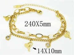 HY Wholesale Bracelets 316L Stainless Steel Jewelry Bracelets-HY26B0100NA