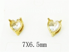 HY Wholesale Earrings 316L Stainless Steel Earrings-HY12E0263KC