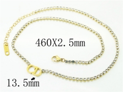 HY Wholesale Necklaces Stainless Steel 316L Jewelry Necklaces-HY32N0700HHR