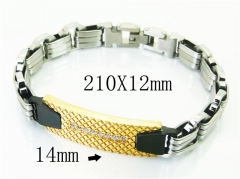 HY Wholesale Bracelets 316L Stainless Steel Jewelry Bracelets-HY41B1004IOC
