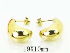 HY Wholesale Earrings Jewelry 316L Stainless Steel Earrings-HY80E0581OS