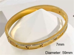 HY Wholesale Bangle Stainless Steel 316L Jewelry Bangle-HY0123B176