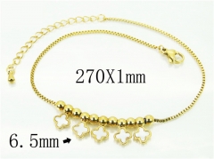 HY Wholesale Stainless Steel 316L Anklet Jewelry-HY32B0649HDS