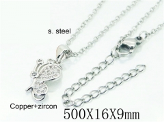 HY Wholesale Necklaces Stainless Steel 316L Jewelry Necklaces-HY54N0601LL