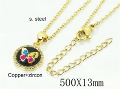 HY Wholesale Necklaces Stainless Steel 316L Jewelry Necklaces-HY54N0608MLW