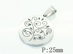 HY Wholesale Pendant Jewelry 316L Stainless Steel Pendant-HY22P1042HID