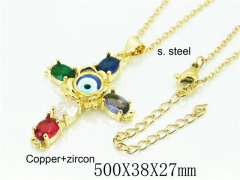 HY Wholesale Necklaces Stainless Steel 316L Jewelry Necklaces-HY54N0596HQQ