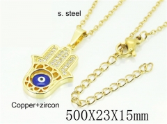 HY Wholesale Necklaces Stainless Steel 316L Jewelry Necklaces-HY54N0603ML