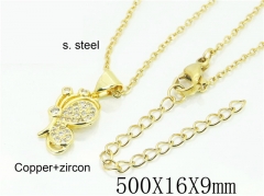HY Wholesale Necklaces Stainless Steel 316L Jewelry Necklaces-HY54N0602MZ