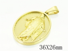 HY Wholesale Pendant 316L Stainless Steel Jewelry Pendant-HY22P1085HHQ