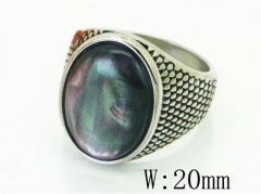 HY Wholesale Popular Rings Jewelry Stainless Steel 316L Rings-HY17R0622HID
