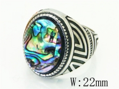 HY Wholesale Popular Rings Jewelry Stainless Steel 316L Rings-HY17R0561HIT