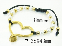 HY Wholesale Bracelets 316L Stainless Steel Jewelry Bracelets-HY21B0485HNQ