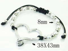 HY Wholesale Bracelets 316L Stainless Steel Jewelry Bracelets-HY21B0484HLQ