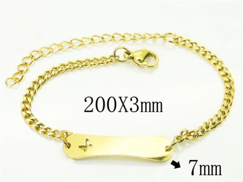HY Wholesale Bracelets 316L Stainless Steel Jewelry Bracelets-HY49B0029KR