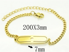 HY Wholesale Bracelets 316L Stainless Steel Jewelry Bracelets-HY49B0028KC