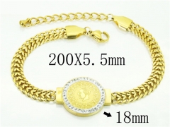 HY Wholesale Bracelets 316L Stainless Steel Jewelry Bracelets-HY32B0723PQ