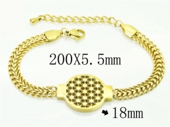 HY Wholesale Bracelets 316L Stainless Steel Jewelry Bracelets-HY32B0724PW