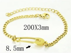 HY Wholesale Bracelets 316L Stainless Steel Jewelry Bracelets-HY49B0022KX