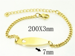 HY Wholesale Bracelets 316L Stainless Steel Jewelry Bracelets-HY49B0025KS