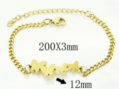 HY Wholesale Bracelets 316L Stainless Steel Jewelry Bracelets-HY49B0018KQ