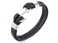 HY Wholesale Leather Bracelets Jewelry Popular Leather Bracelets-HY0143B0167