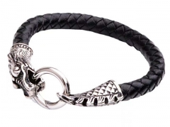 HY Wholesale Leather Bracelets Jewelry Popular Leather Bracelets-HY0143B0124