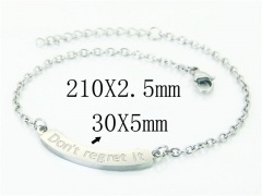 HY Wholesale 316L Stainless Steel Jewelry Bracelets-HY22B0508LL