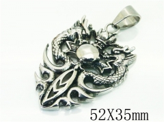 HY Wholesale Pendant 316L Stainless Steel Jewelry Pendant-HY22P1110HIQ