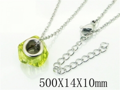 HY Wholesale Necklaces Stainless Steel 316L Jewelry Necklaces-HY91N0105ILW